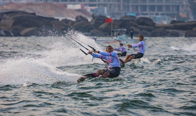 Final day – TwinTip-Racing Open Weifang ©  Alex Schwarz / IKA